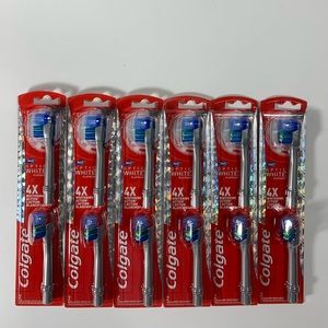 6 Pack Colgate 360 Optic White Brush Heads 2 Each
